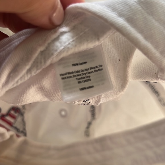🧢 [RARE] VINEYARD VINES WHITE BASEBALL CAP - MARTHA’S VINEYARD HAT - Picture 5 of 7